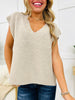 DOORBUSTER! Layered Ease Sweater- Multiple Colors!