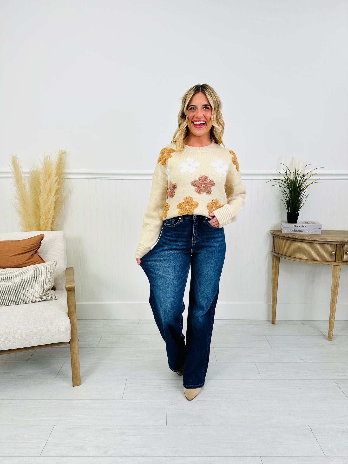 Made For You Wide Leg Jeans in Multiple Inseams