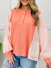 Sweetwater Top In Peach