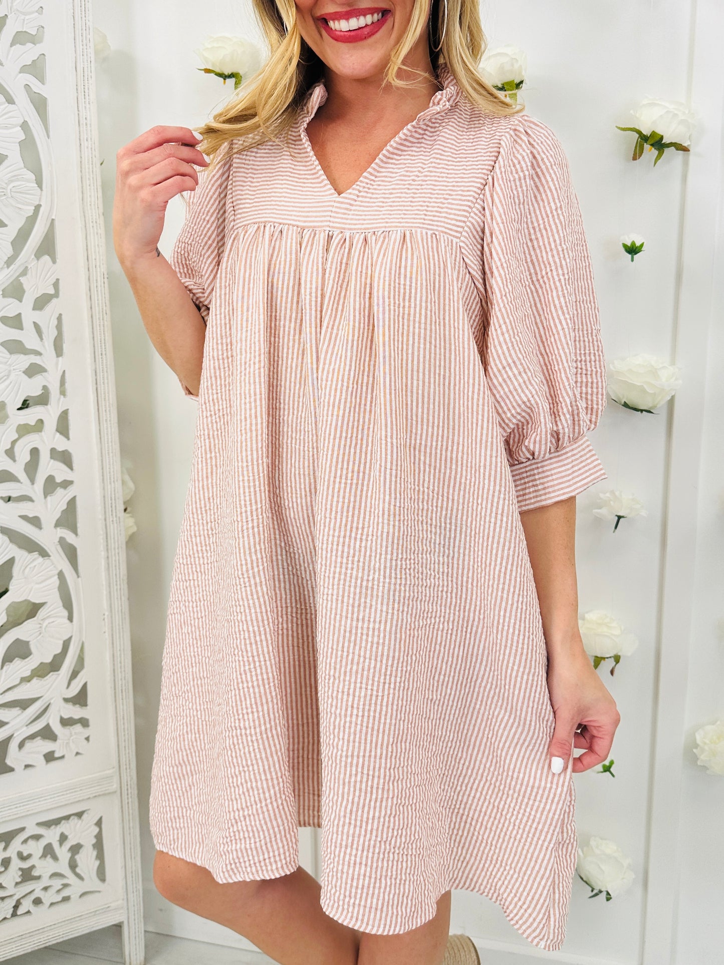 Bloom At Brunch Dress In Multiple Colors