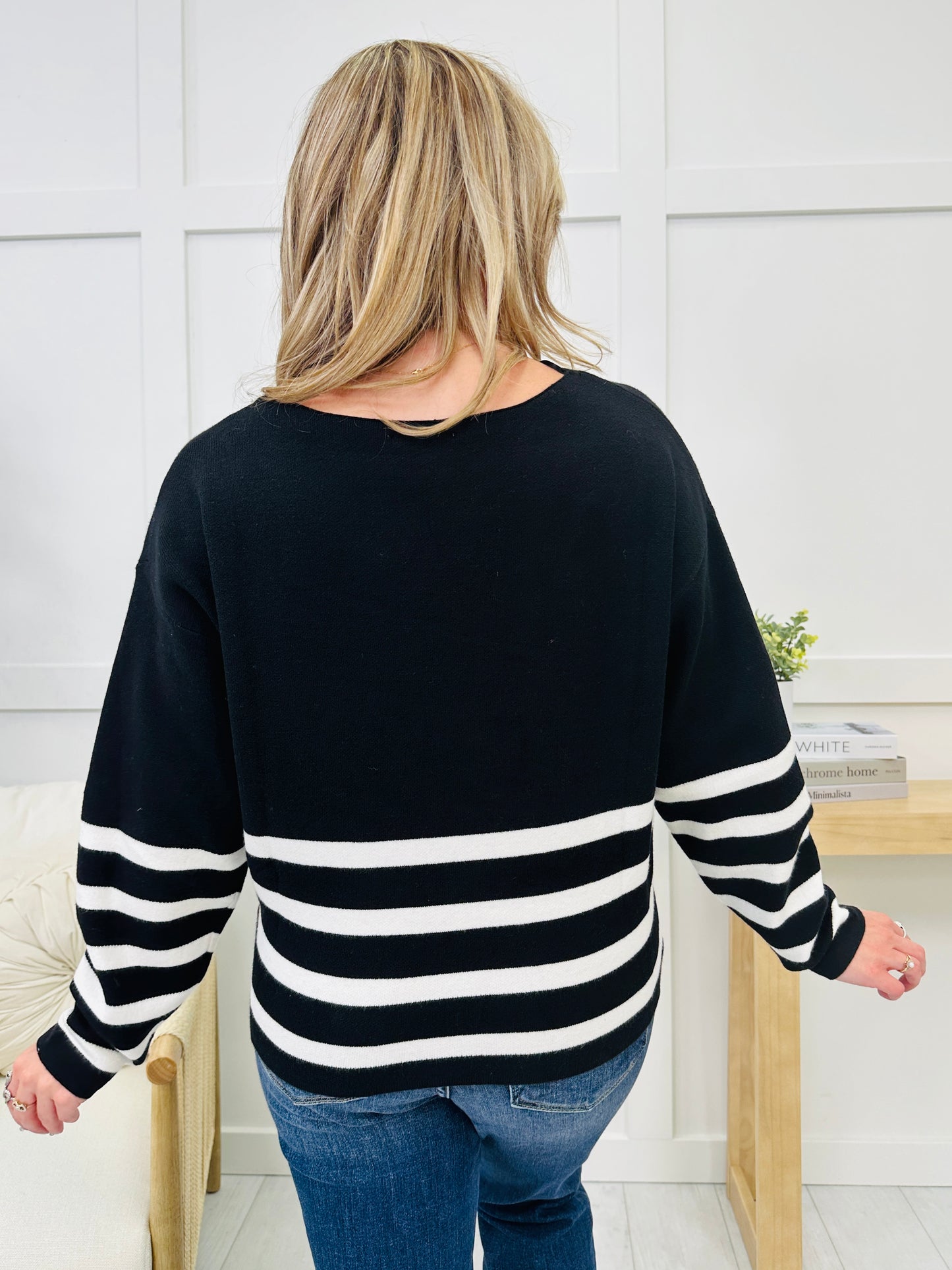 DOORBUSTER! Coastal Stripes Sweater- Multiple Colors!