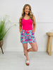 Sweet Summertime Shorts in Naples Print