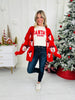 Santa Stop Here Cardigan in Multiple Colors
