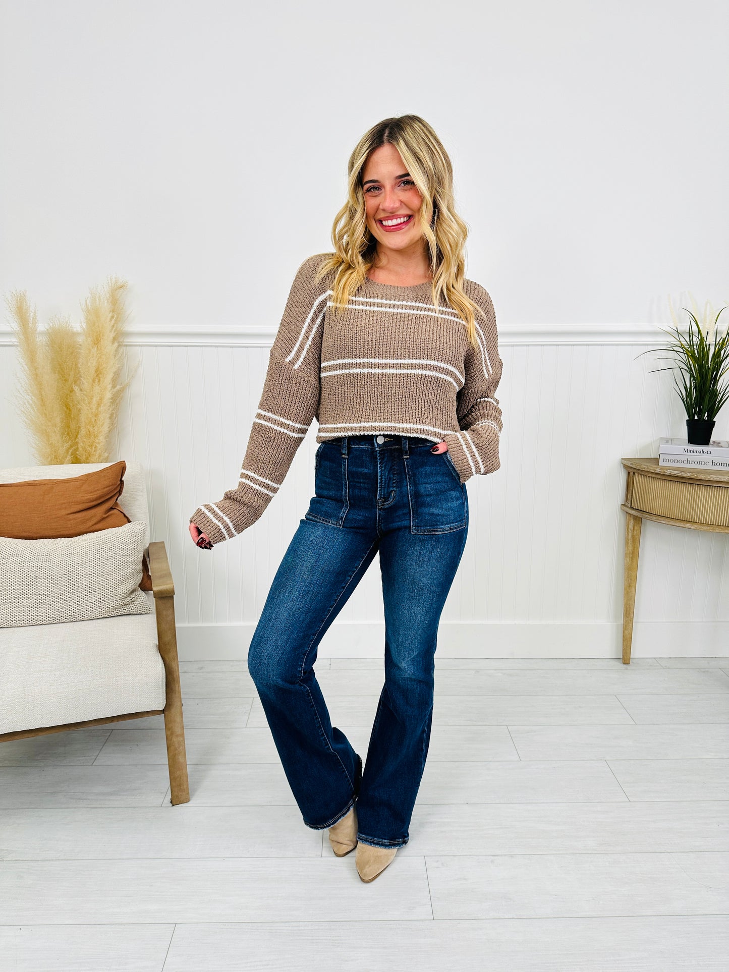 Pocket Goals Tummy Control Bootcut Jeans