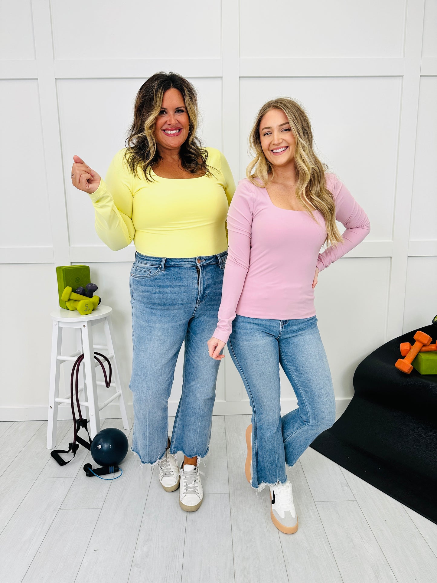 Close to the Curve Top In Multiple Colors