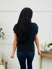 The Signature Stitch Top In Black