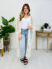 Pretty in Petals Kimono in White