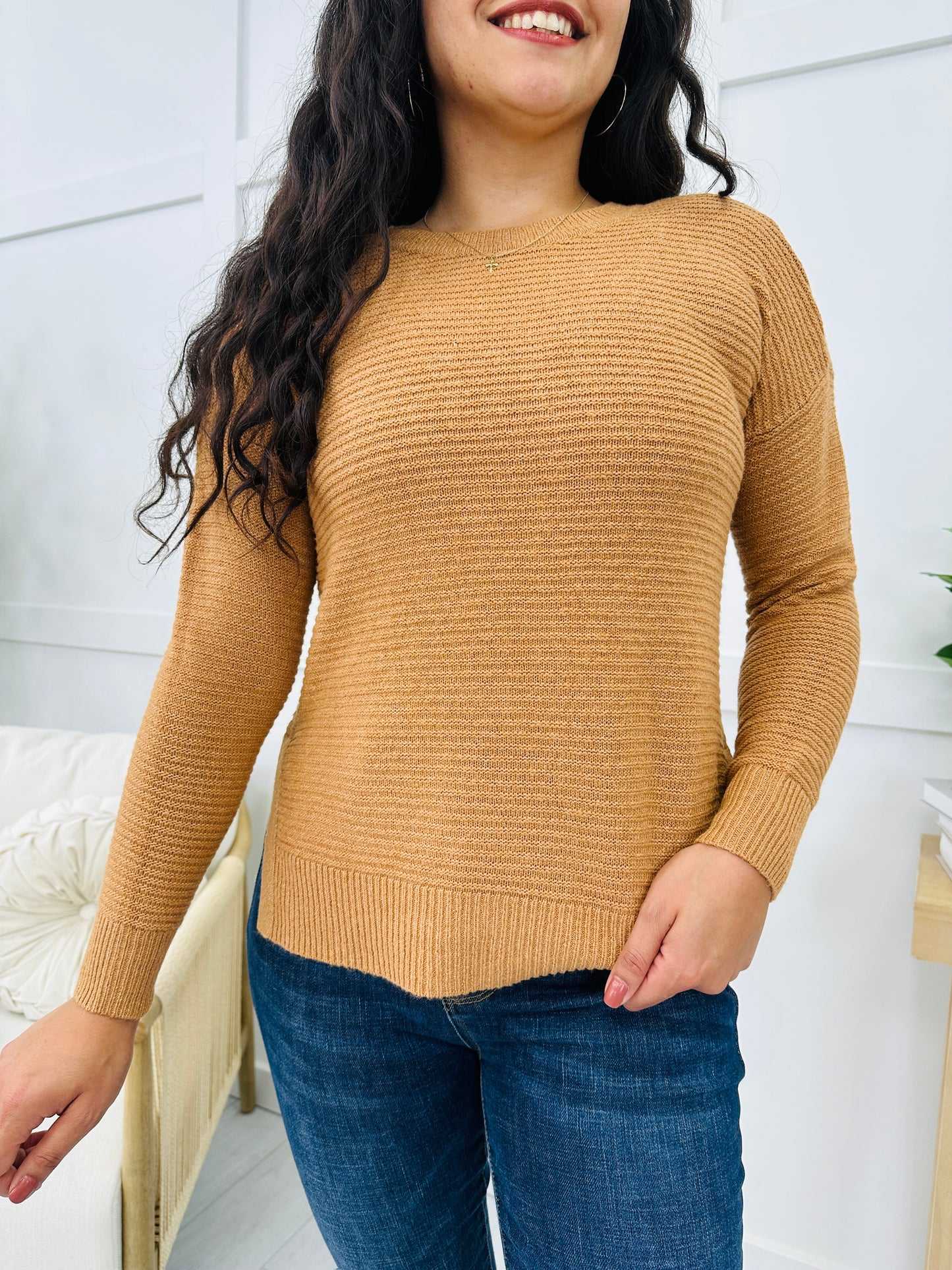 Easy Going Vibe Sweater- Multiple Colors!