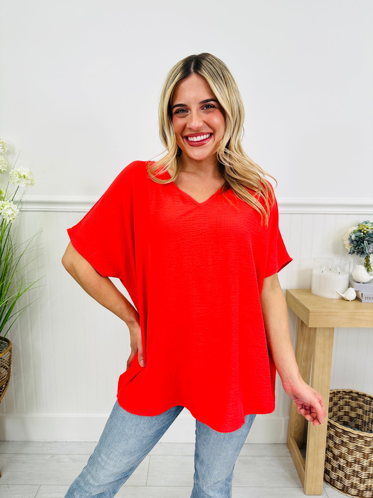 Go With The Flow Top-- Multiple Colors!
