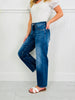 Carefully Curved Slim Barrel Jeans with Tummy Control