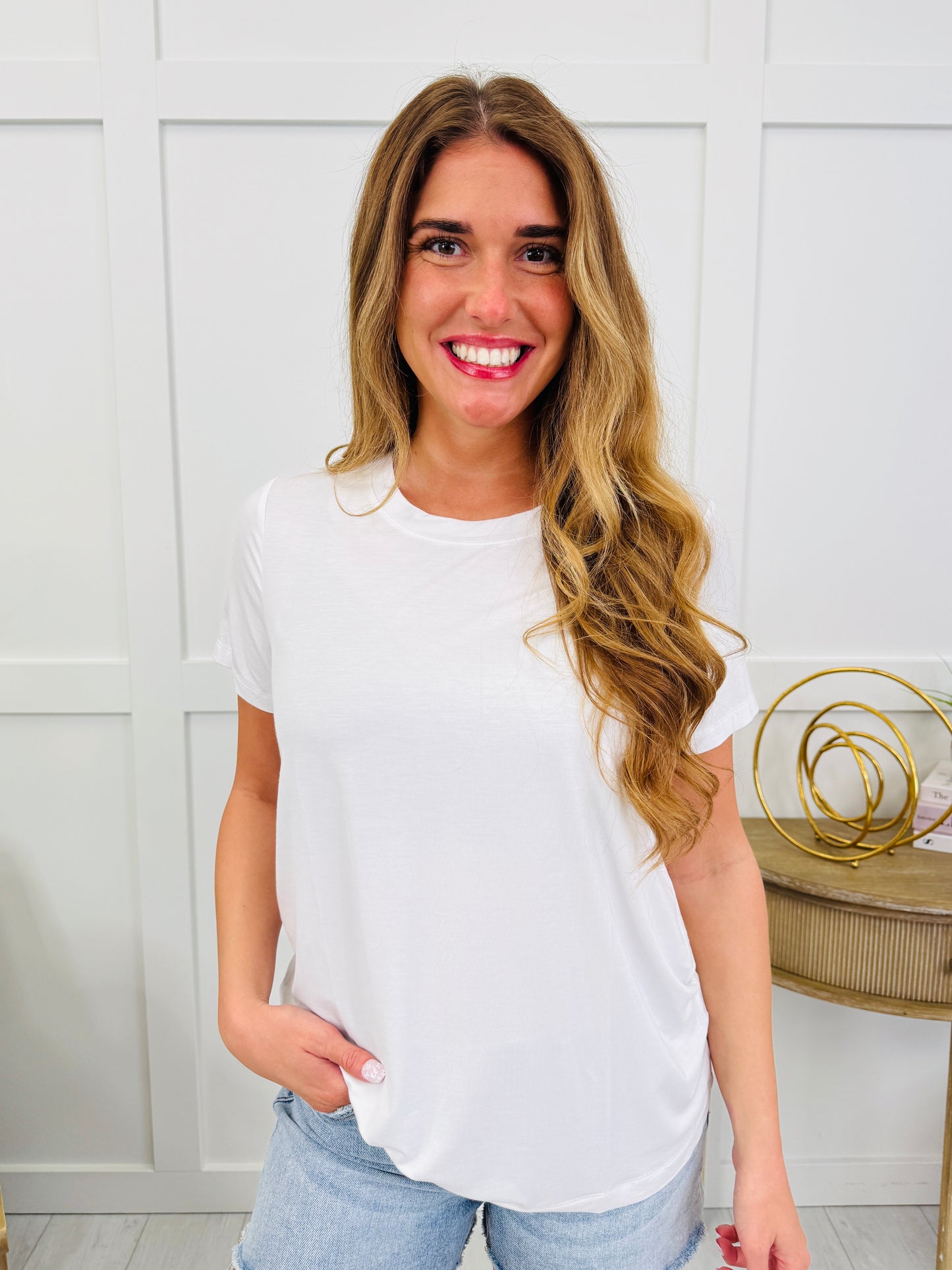 Nothing Slips Away Top In Multiple Colors