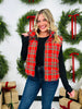 Perfectly Plaid Puffer Vest