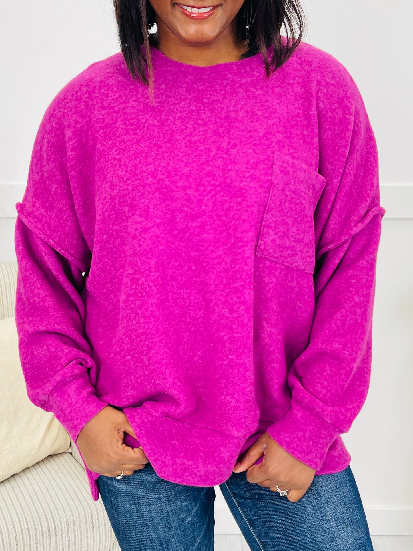 Wearing The Moment Sweater- Multiple Colors!