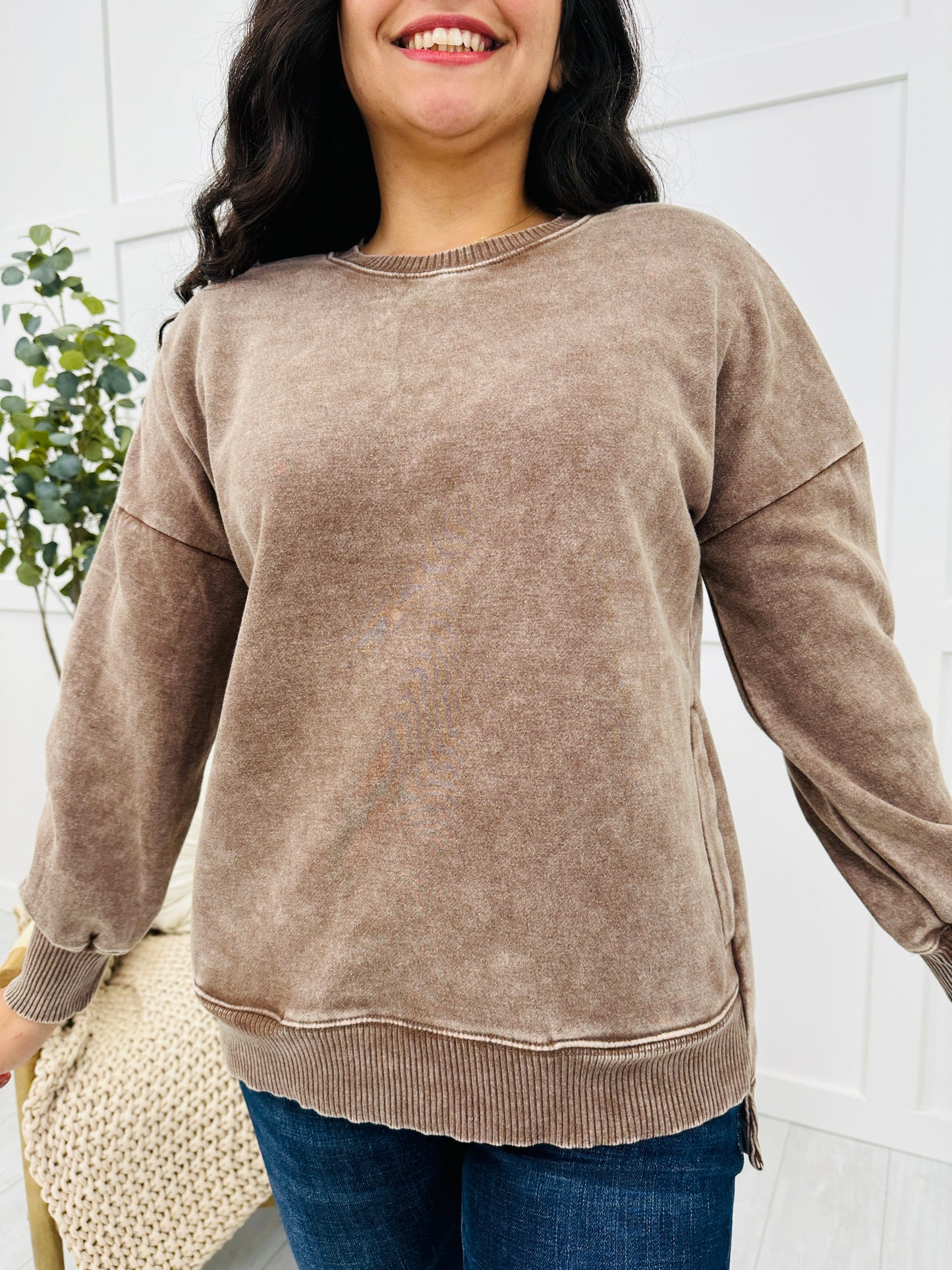 DOORBUSTER! REG/CURVY Collecting Moments Pullover- Multiple Colors!