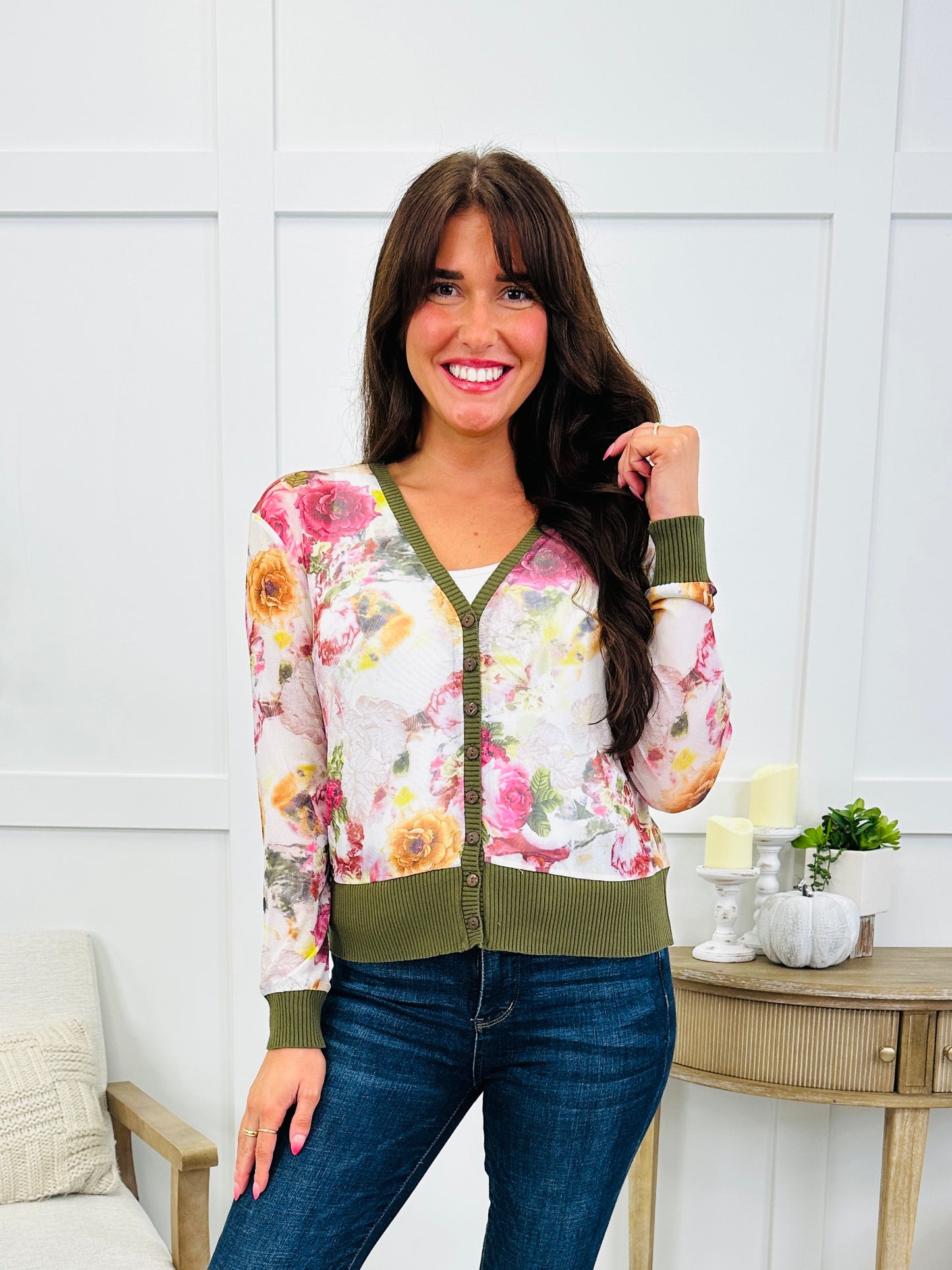 Vintage Bloom Cardigan