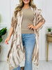 Coastal Drift Kimono in Mauve