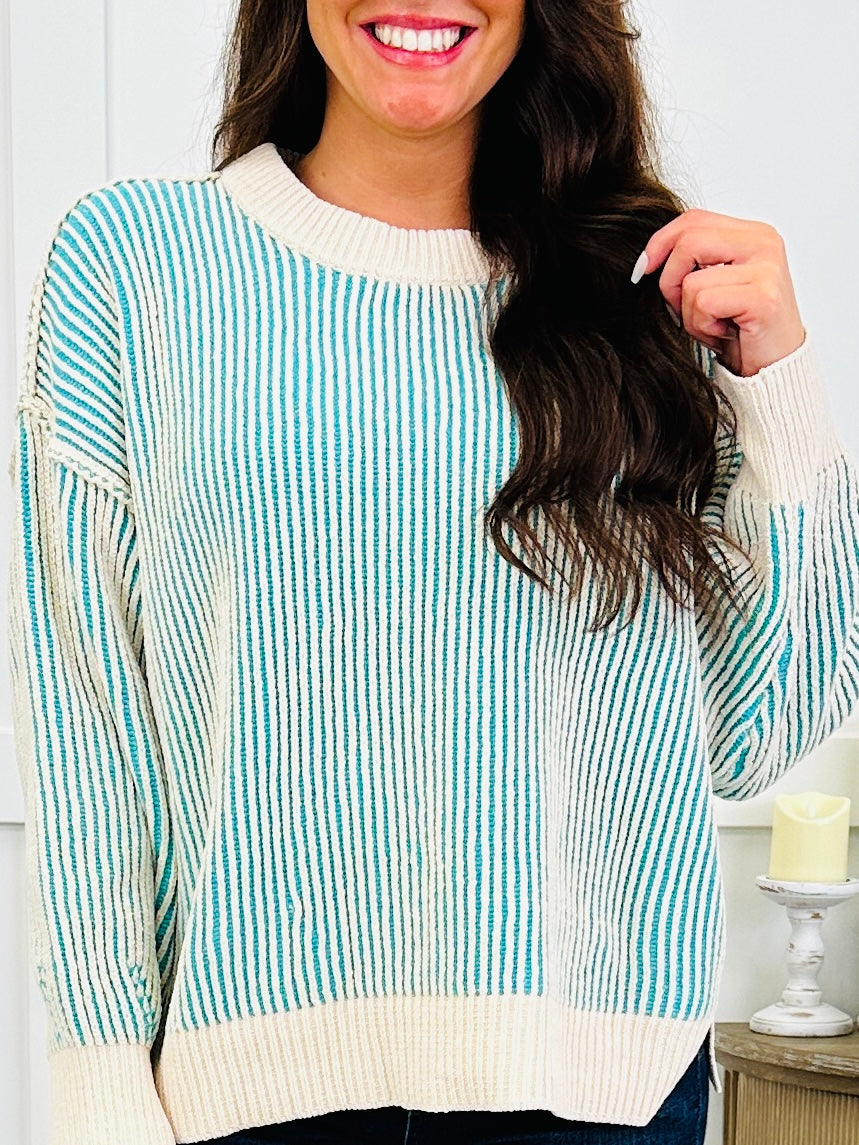 Off The Beaten Path Sweater In Multiple Colors