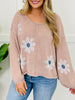 Blooming Good Vibes Top in Rose Taupe