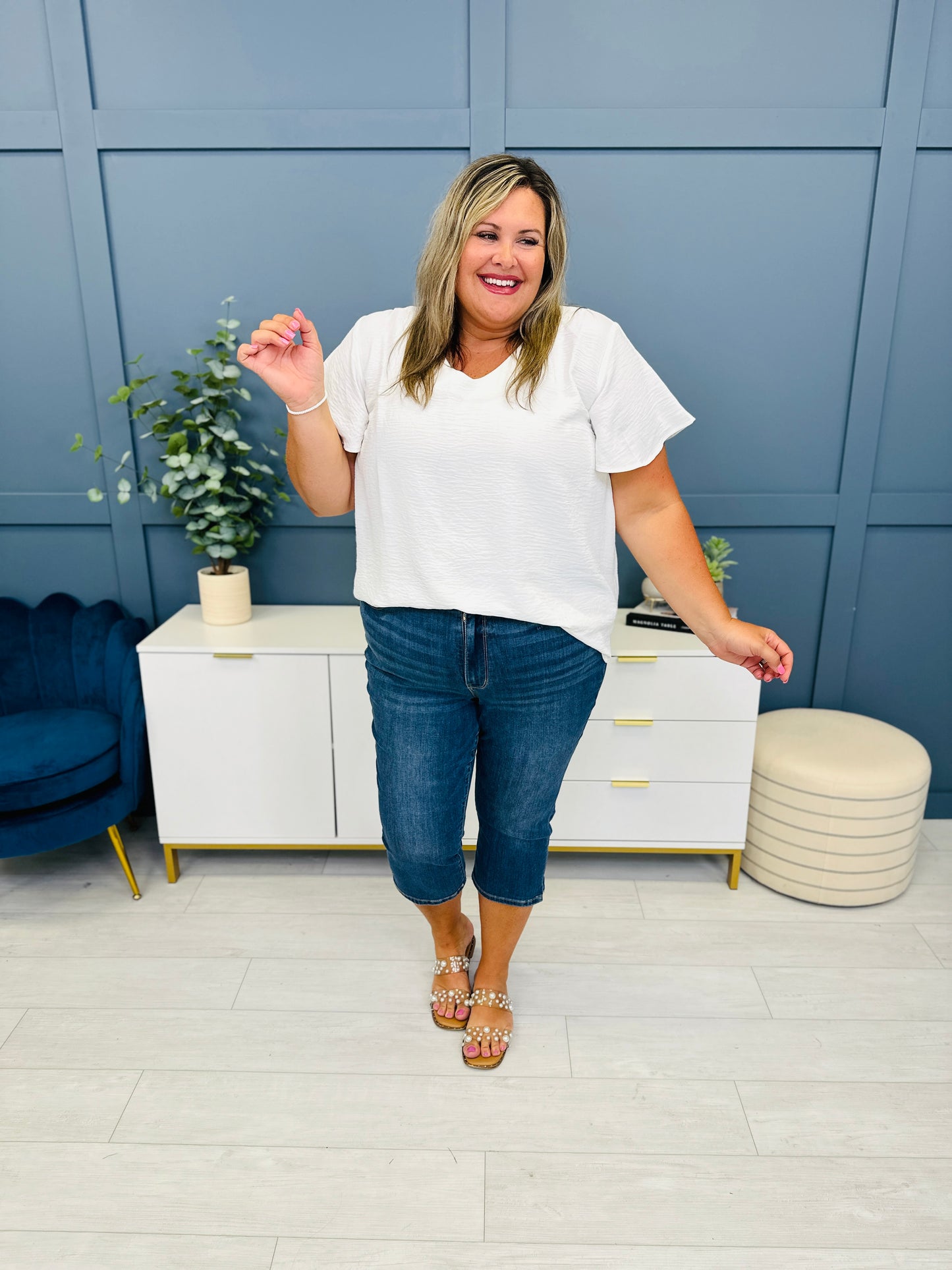 Judy Blue REG/CURVY Good Feeling Capris