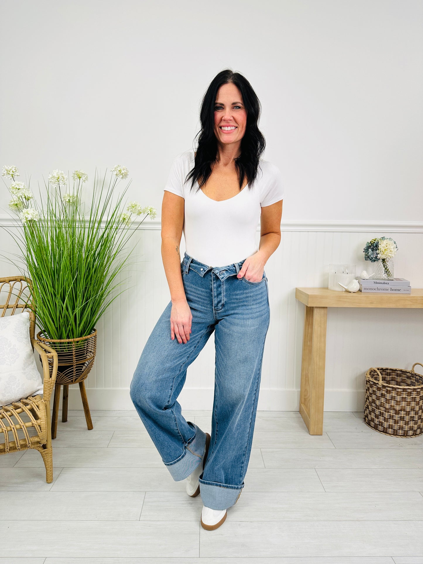 Judy Blue Leading The Trend Straight Jeans