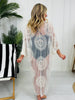 All Eyes on You Kimono in White
