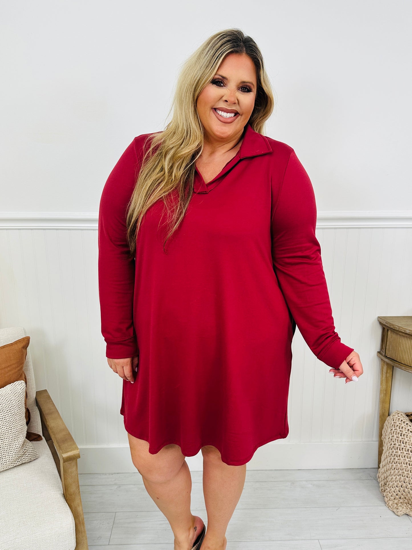 Fall Is In The Air Dress - Multiple Colors!