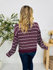 Fine Line Top In Wine