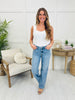 Judy Blue Stay Awhile Rigid Magic Straight Leg Jeans