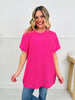 Pop of Color Top in Multiple Colors