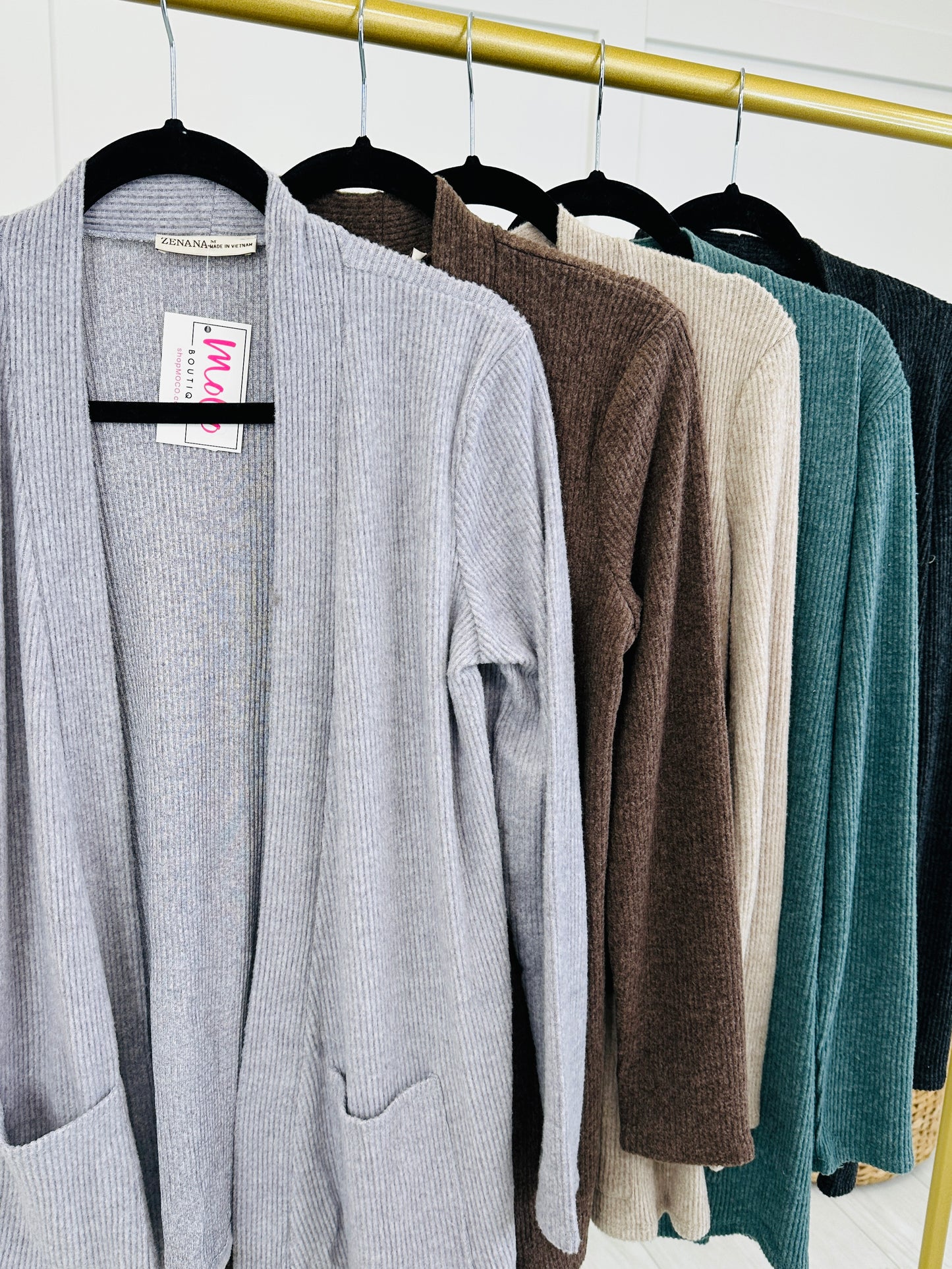 Soft Serenity Cardigan In Multiple Colors