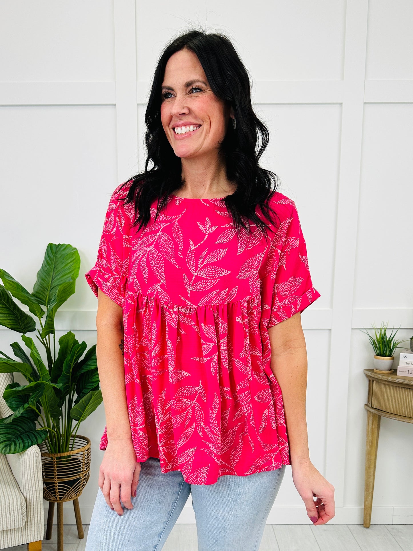 Polished & Poised Top in Pink Drink