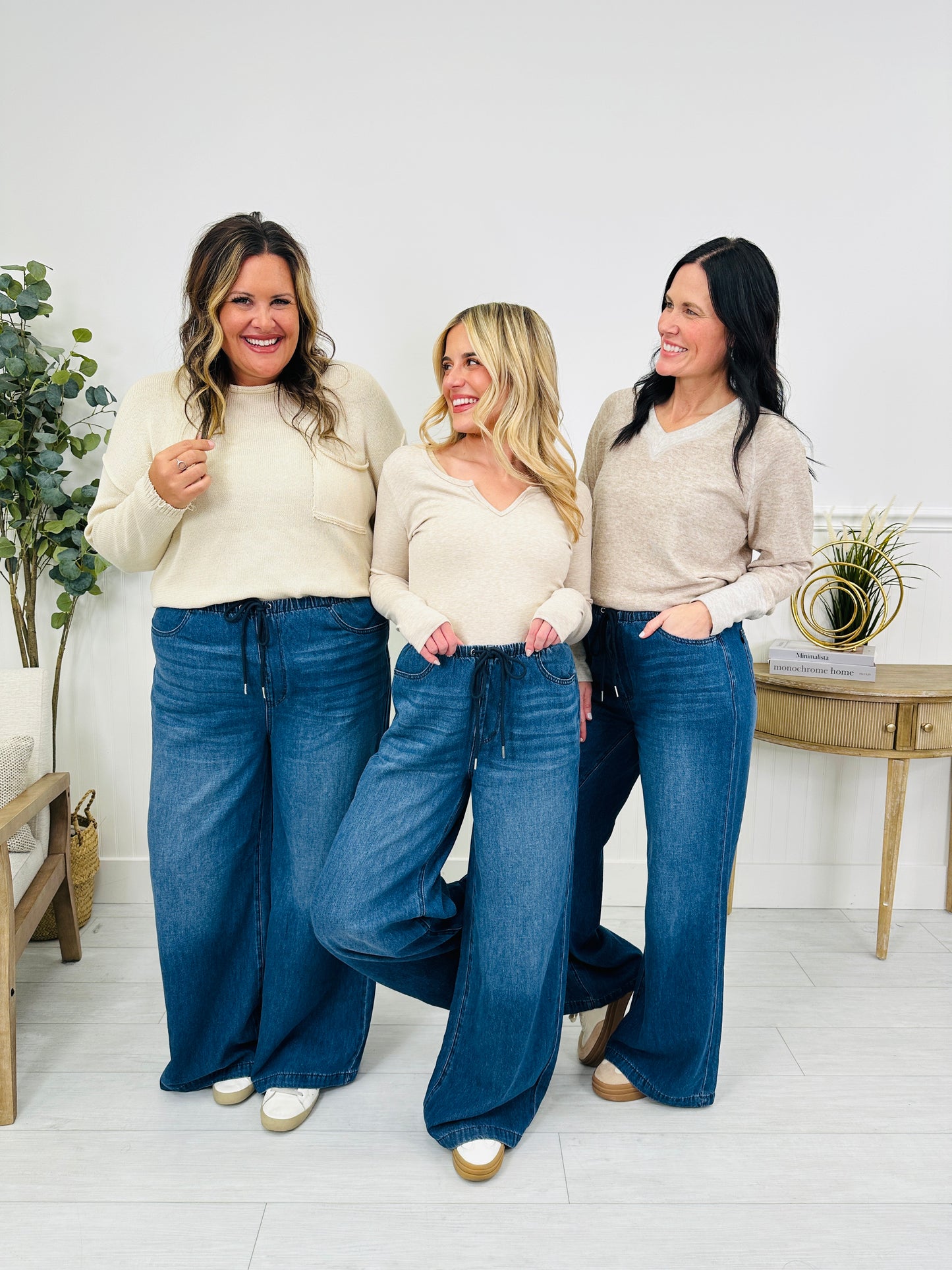 Judy Blue Light As A Featherweight Palazzo Jeans