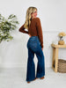 With You In Mind Wide Leg Tummy Control Jeans in Four Inseams