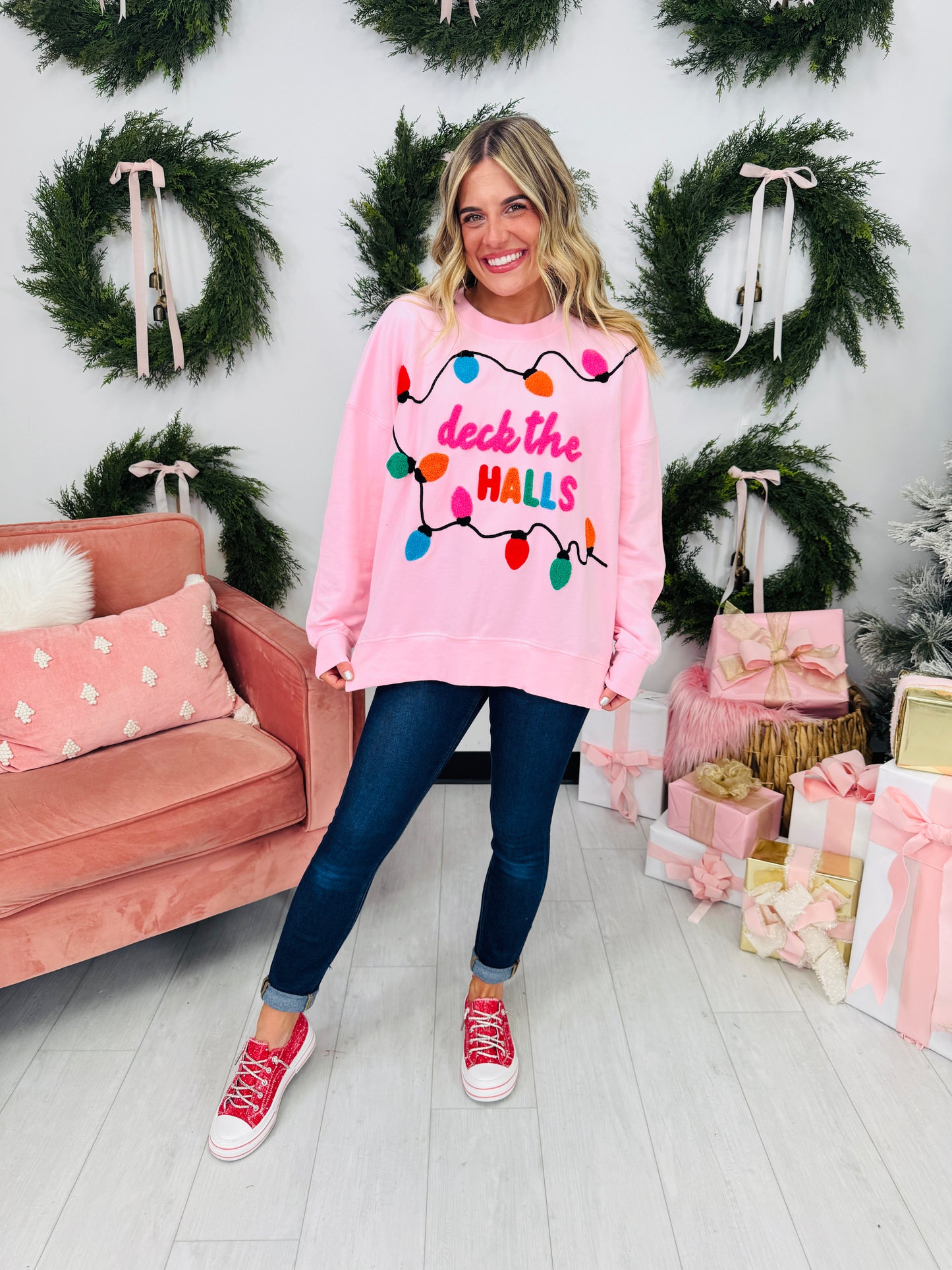 Deck The Halls In Style Pullover