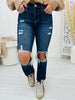 MOCO Exclusive You're My Lover 2.0 Cropped Straight Leg Jeans in Reg/Curvy