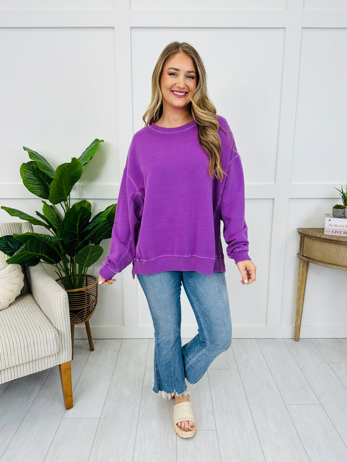 Better When It's Simple Pullover- Multiple Colors!