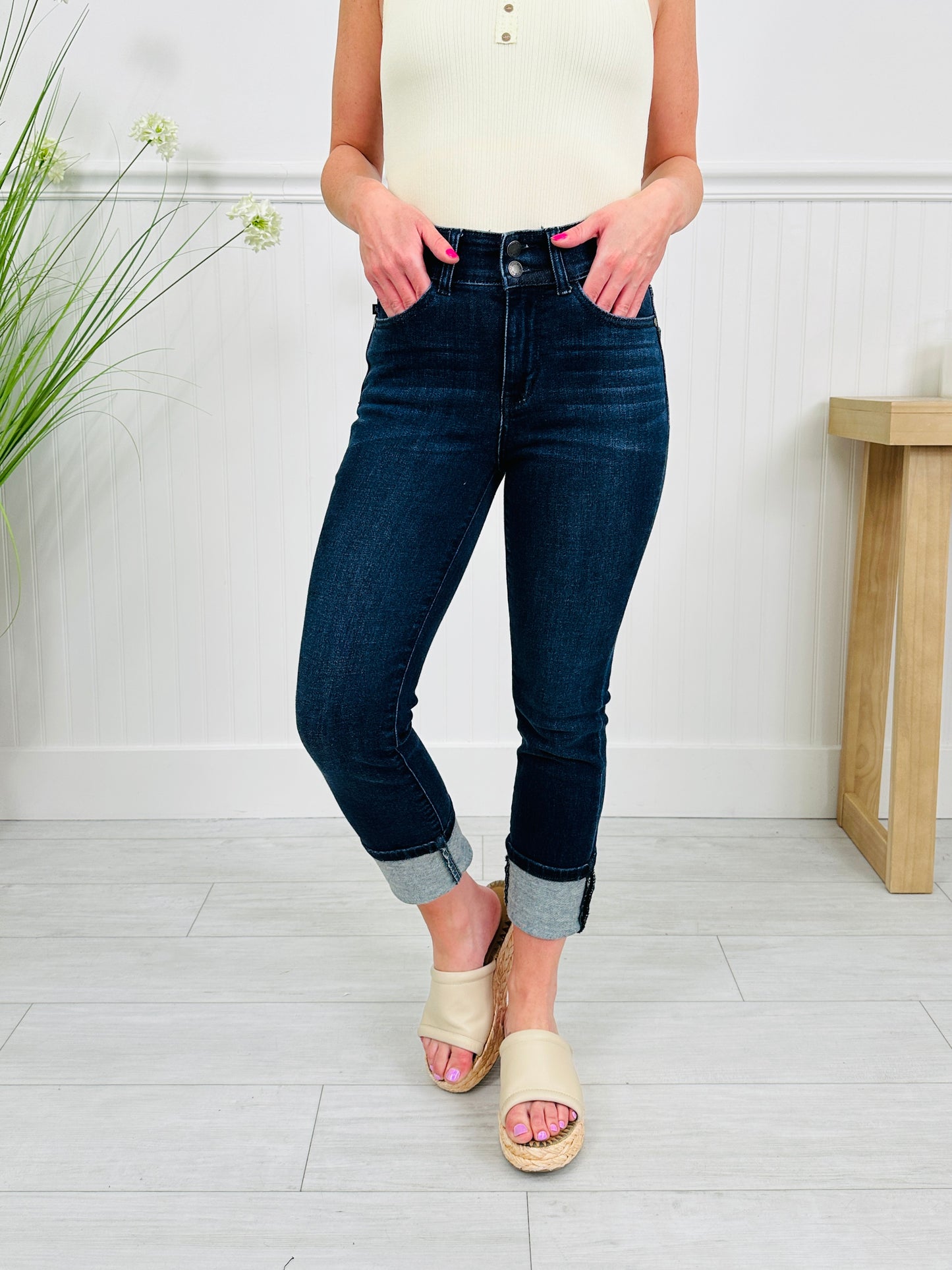 Judy Blue Double Take Capris