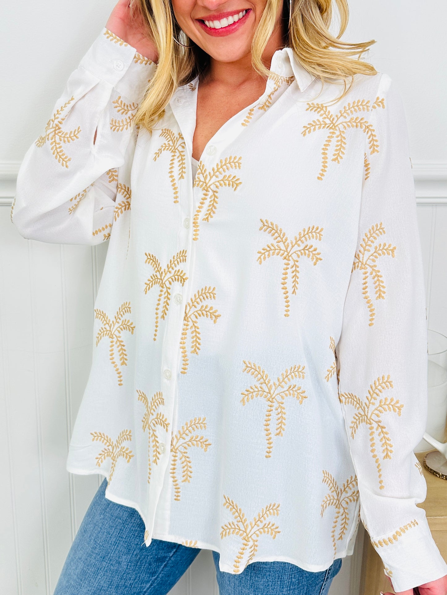 Palm Tree Paradise Top