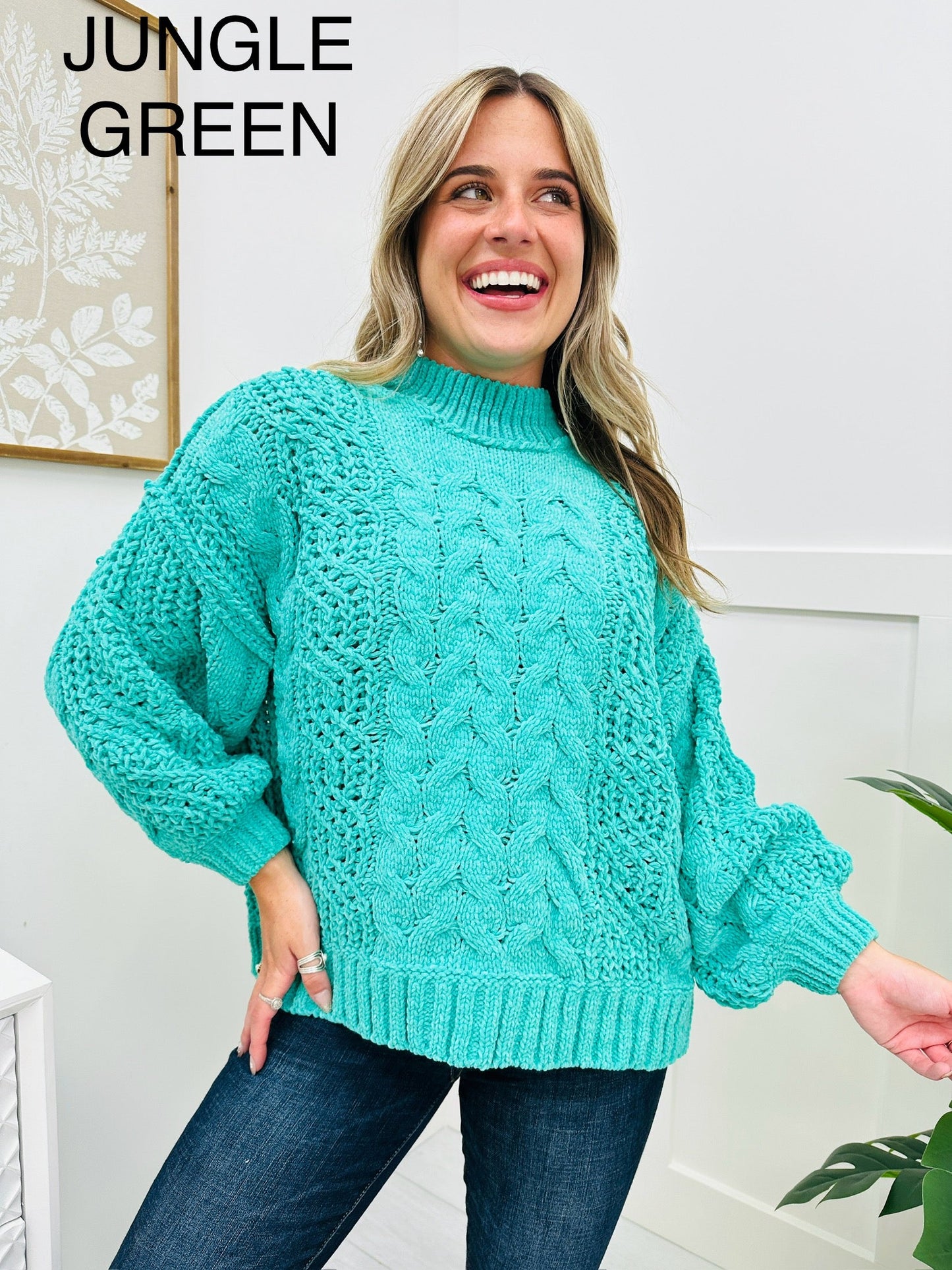 Cozy Elegance Sweater- Multiple Colors!