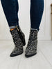 Dance With A Sparkle Booties In Black