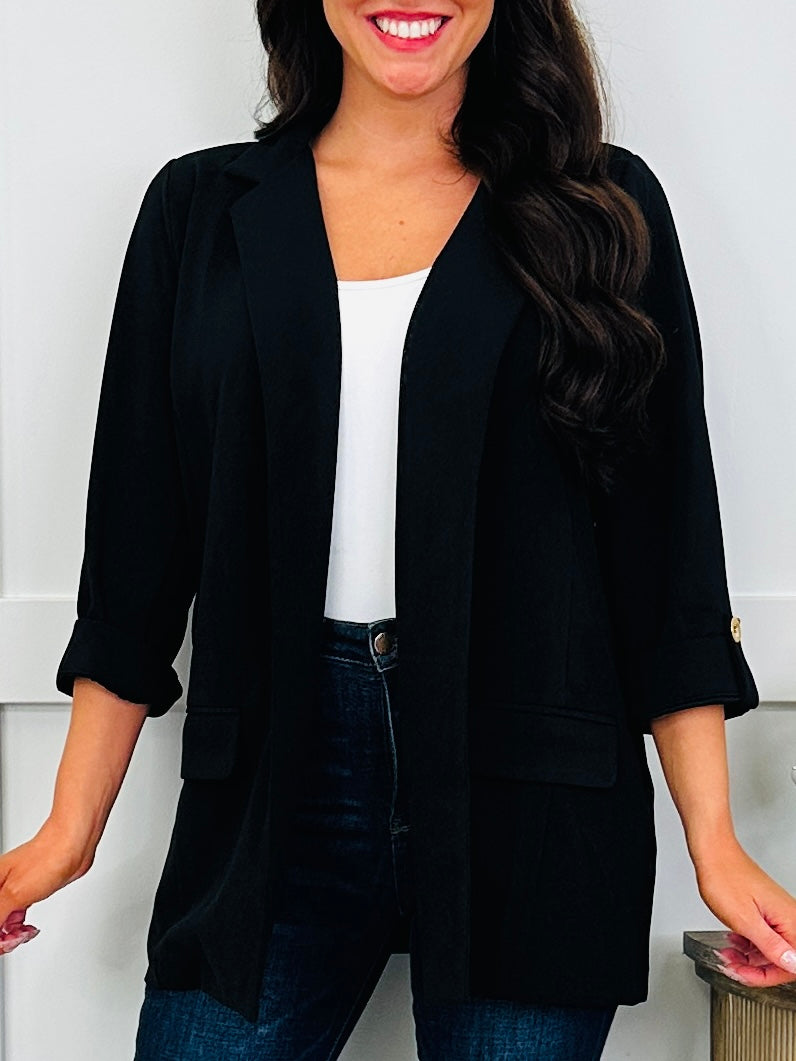 Booked & Busy Blazer In Multiple Colors