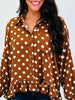 Mocha Dot Darling Top