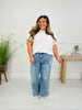 Judy Blue Make Your Statement Retro Wide Leg Jeans