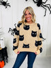 Black Cat Behavior Sweater
