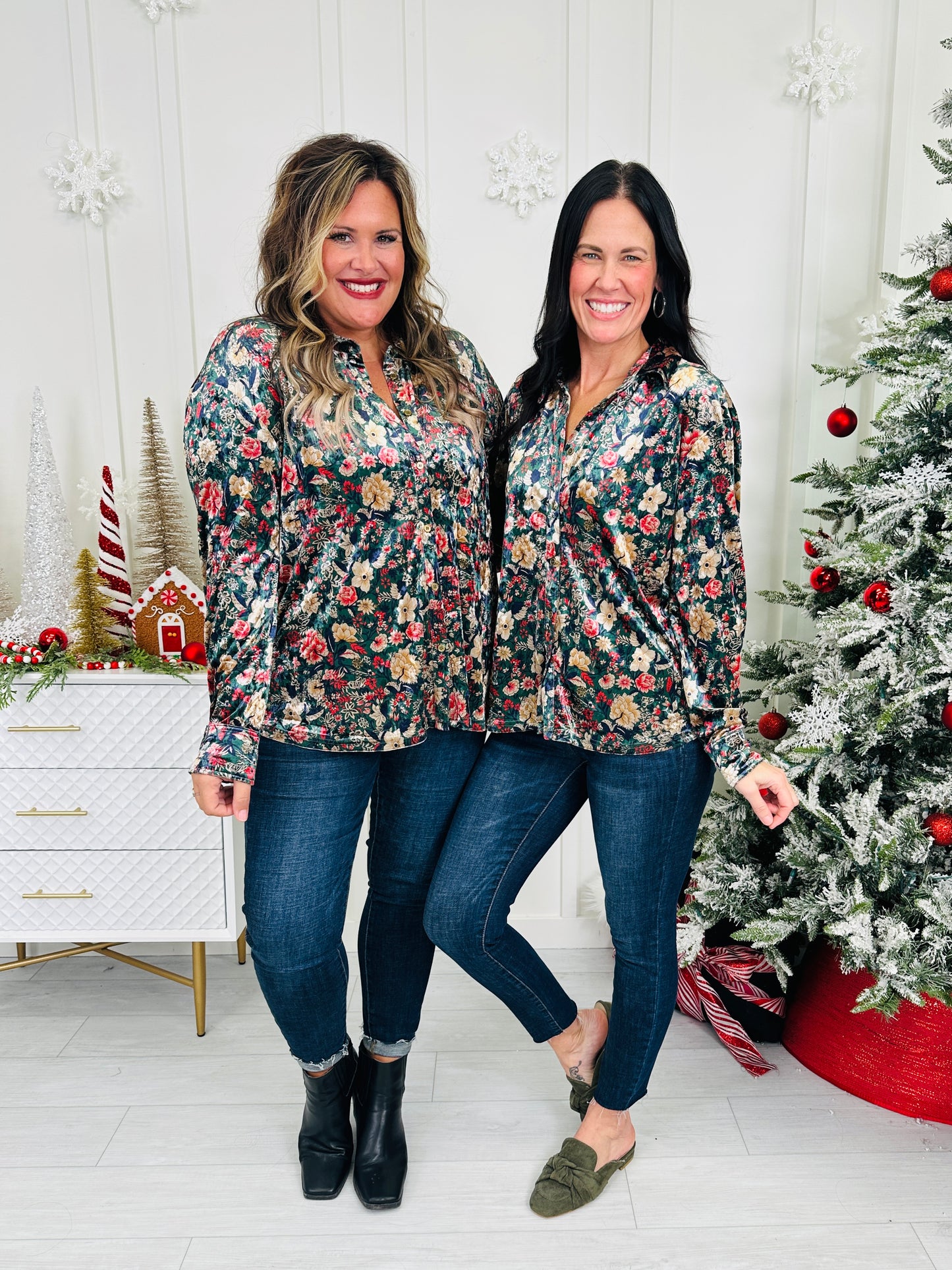 Garden Of Echos Top In Green