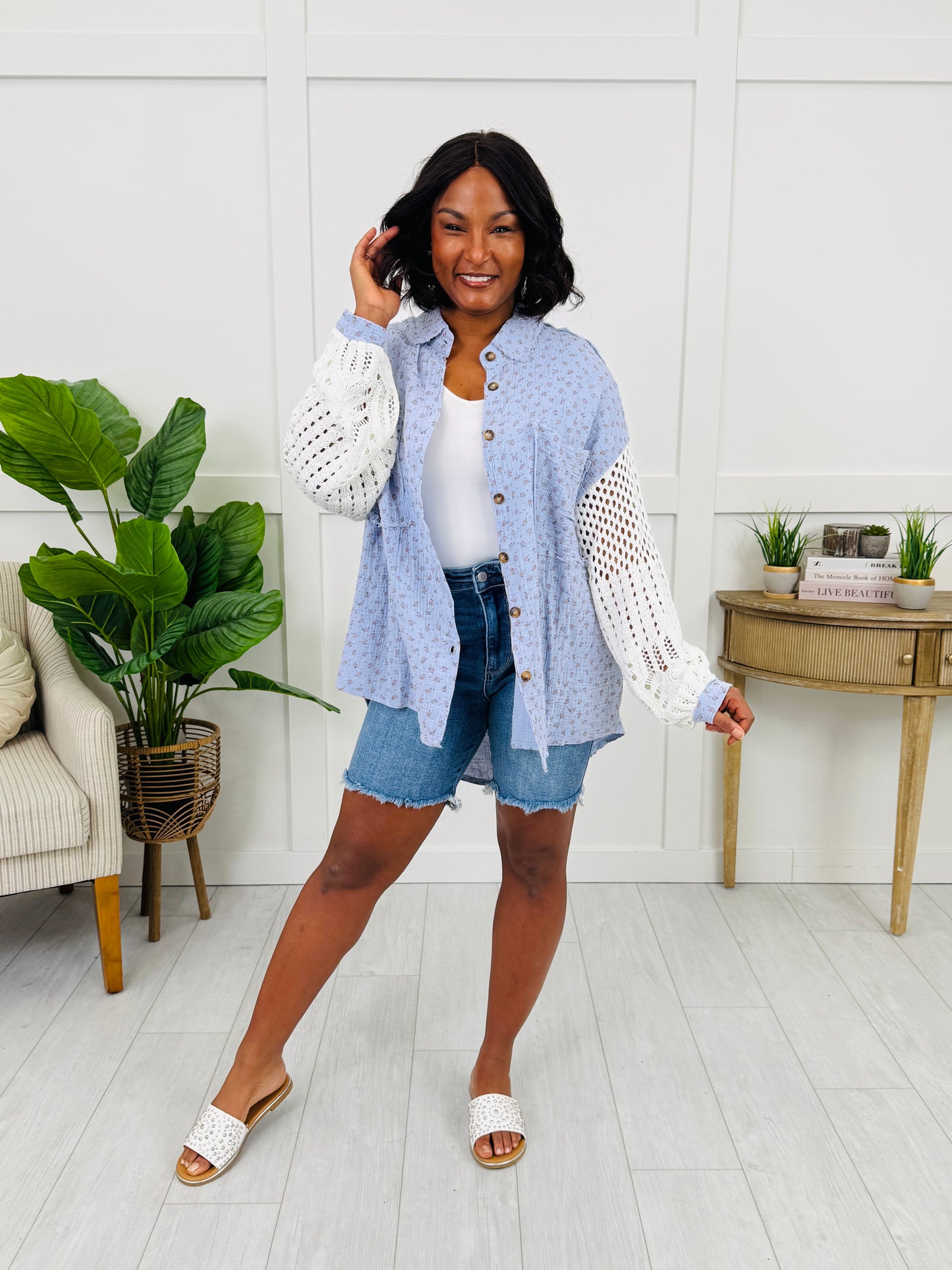 Canvas of Contrast Top