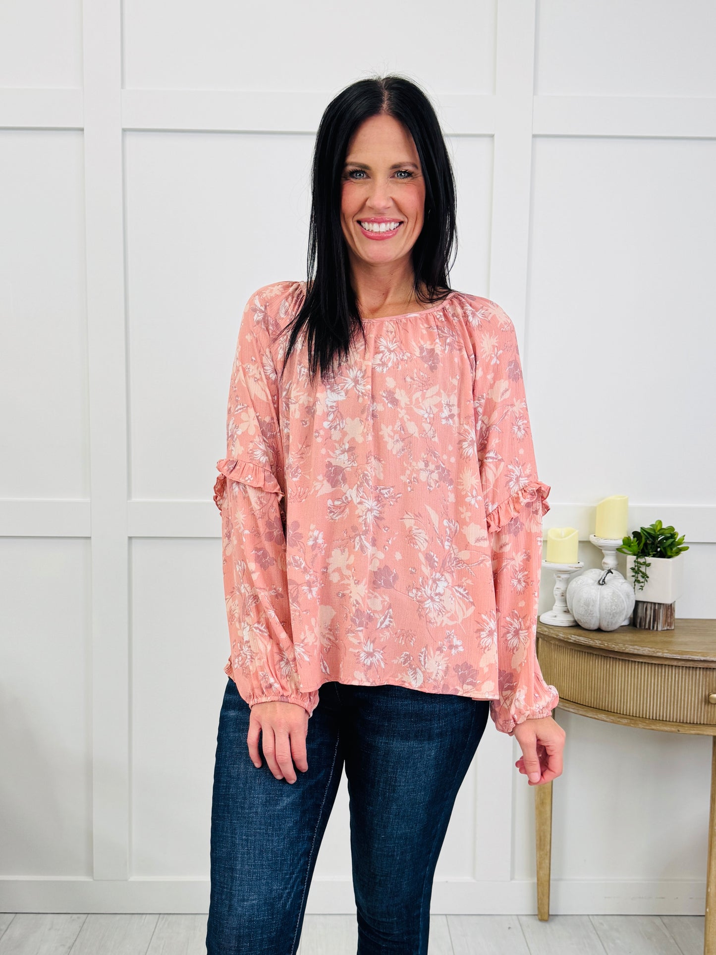 Rosewater Bloom Top