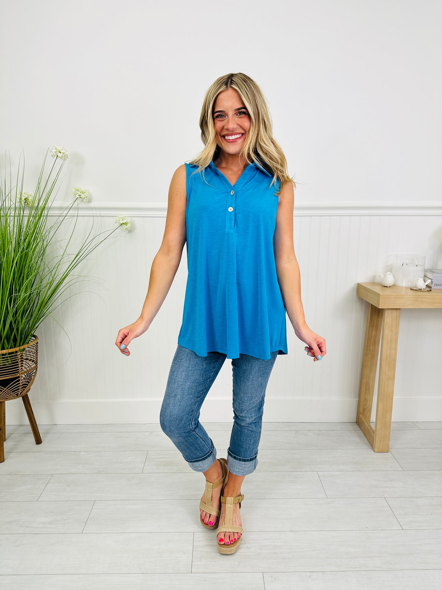 Easy Come Easy Go Tank Top in Multiple Colors