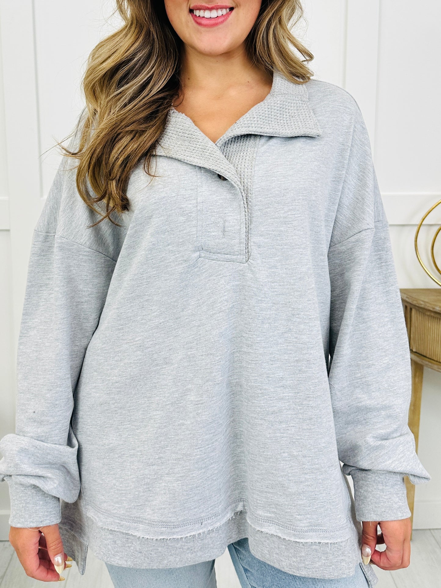 The Relaxed Route Top In Multiple Colors