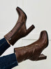 Edge of Midnight Booties In Brown